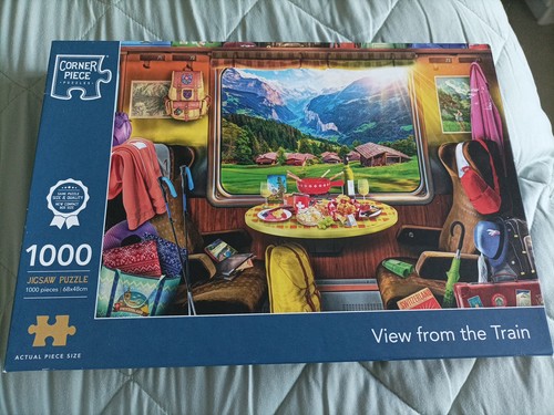 Corner piece 1000 jigsaw - piece,