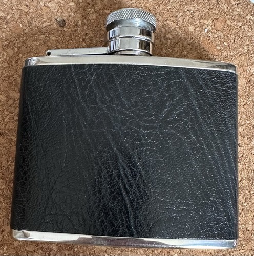 Vintage stainless steel hip - vintage,