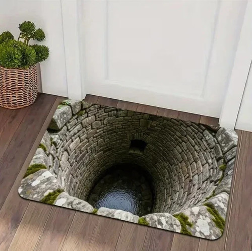 Optical illusion endless - 3d,