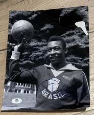 Pele ( Brasil / Brazil ) signed 10x8 photo ACE Certified. Online Verification 