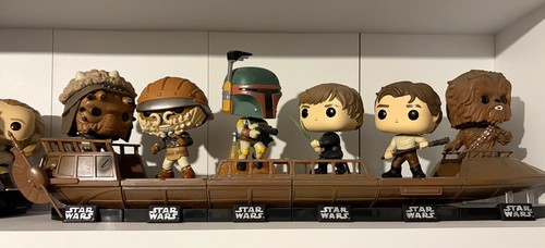 Jabba sail barge funko with - jabba's,
