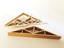 REAL WOOD ROOF TRUSSES TO FIT METCALFE PO261 & PO262 & OO SCALE RAILWAY LX201-OO