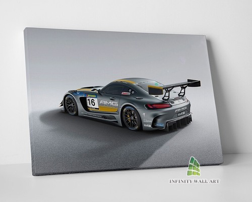 Amg racing car canvas - amg,