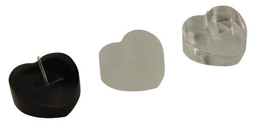 Acrylic heart ring stand - ring,