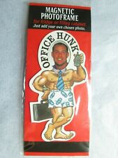 MAGNETIC NOVELTY RETRO  OFFICE HUNK PHOTO FRAME