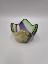 A Frank Neikes Glass Votive