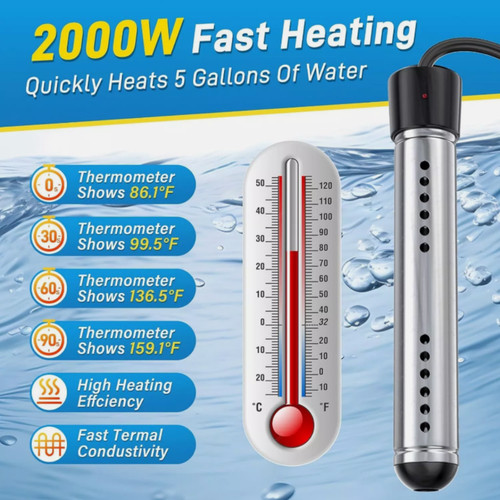 2000w immersion water heater - 2000w,