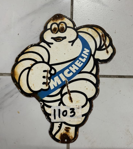 Porcelain enamel sign - enamel,