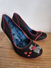 Irregular Choice Black Scottie