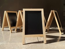 Blackboard Wood Frame Sandwich Boards