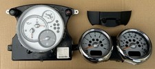 BMW MINI R50 R52 R53 CHRONO PACK CLUSTER & DUAL REV COUNTER CHROME 2001-2006
