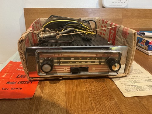 Vintage philips transistor car - vintage,