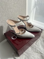 Gucci Christy Wedge Mule Heels