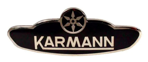 Side badge karmann - side, emblem