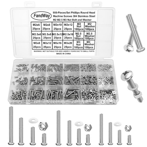 900pcs stainless steel - 900pcs,