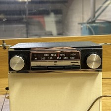 Radiomobile Classic Car Chrome Push Button Radio. Ideal Classic Mini Cooper