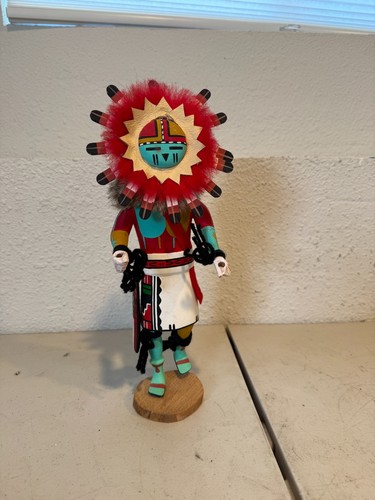 Vintage hopi kachina - hopi, sun
