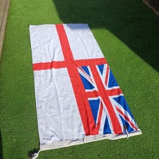 Large White Ensign Flag Navy