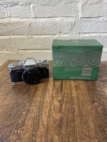 Olympus om30 vintage slr film - vintage,