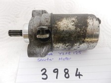 YAMAHA YZFR125 08-ON STARTER MOTOR  (3984)