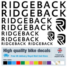 Ridgeback new decals labels