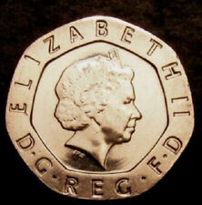 20p undated mule coin, genuine & in mint condition, (AU) About Uncirculated