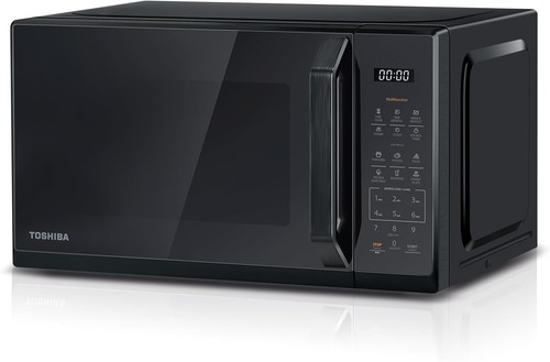Toshiba black mirror microwave - black,