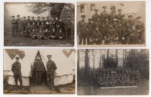 Military postcards groups - 4,