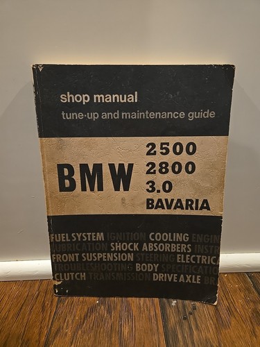 Bmw bavaria 2500 2800 - 3.0, shop