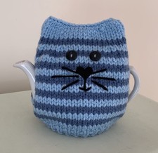 New Hand Knit Denim Blue/Blue