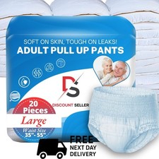 20 x Incontinence Pants Women & Men Maxi | Large Adult Diapers | Pull Up Pants