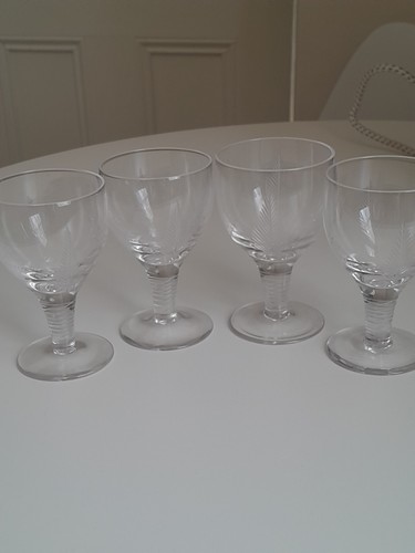 Vtg stuart crystal fern cut - vtg,