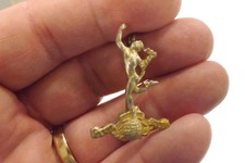 STAYBRIGHT MILITARY BADGE ROYAL CORPS OF SIGNALS 3.5CM x 2.5CM (3238)