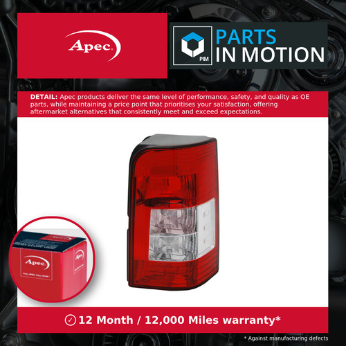 Rear light lamp fits citroen - light,