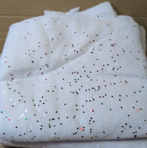 Christmas snow blanket roll - blanket,