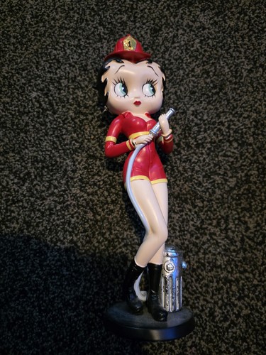 Large rare betty boop fire - betty,