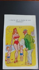 Vintage Saucy Postcard Comic