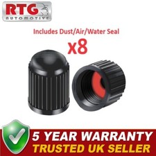 8x Tyre Valve Dust Caps With