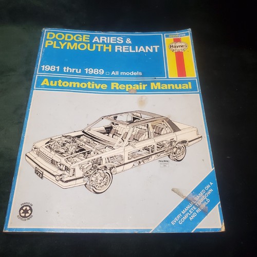 Haynes repair manual - haynes,