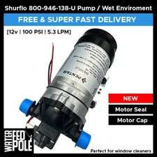New shurflo 100psi pump 2lpm - new,