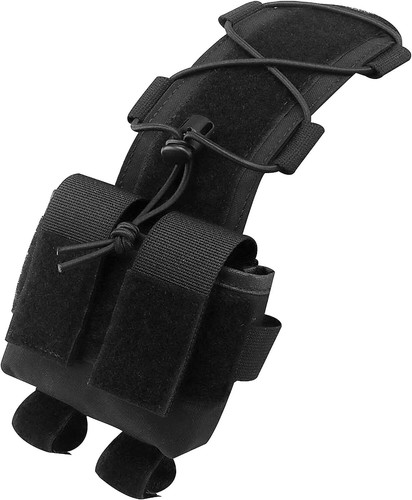 Tactical helmet battery pouch - tactical,