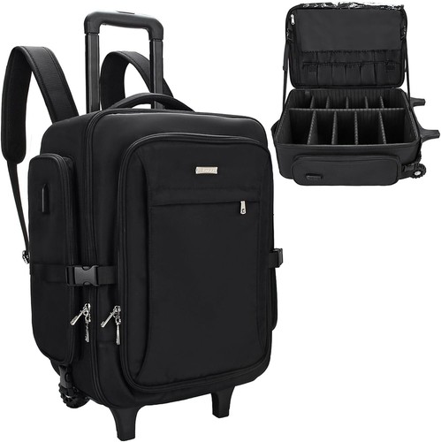 Rolling makeup case - make, up