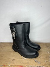 Groundworks Safety Rigger Boots Mens Steel Toe Black UK 11 New with Tags
