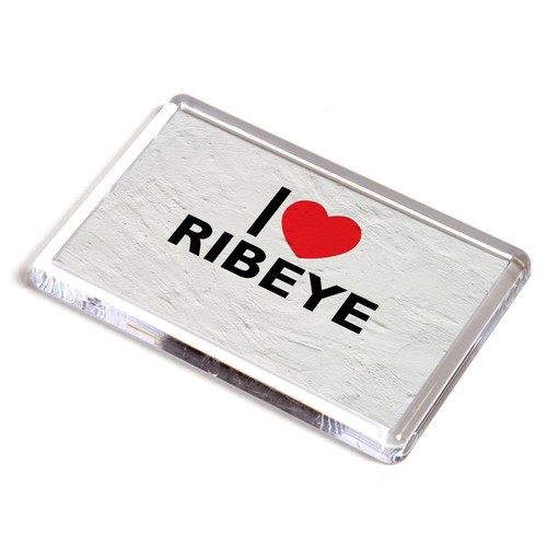 Fridge magnet love ribeye - -,