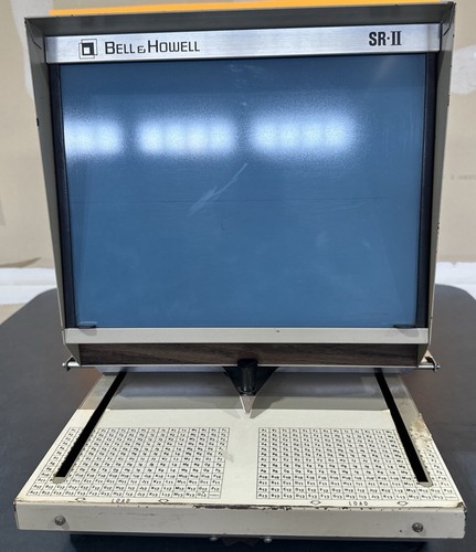 Bell howell ii microfiche - &,