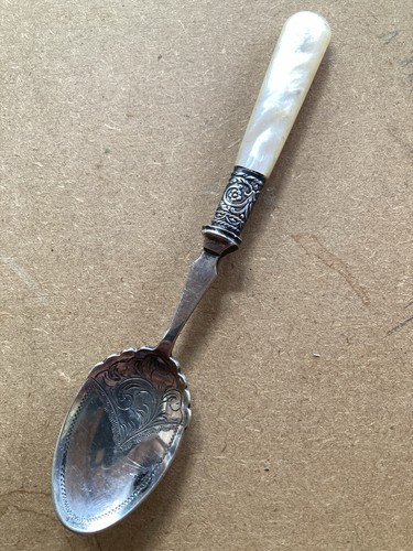 Jam spoon engraved with - spoon,