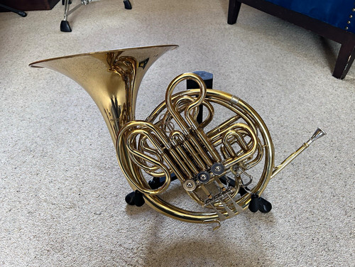Double french horn with - f/bb,