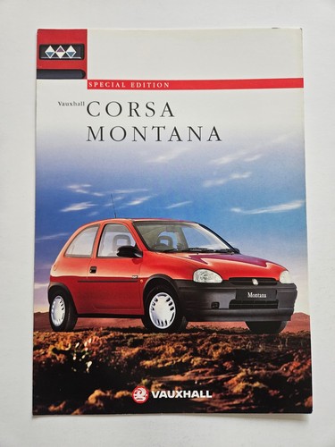 Vauxhall corsa montana sales - vauxhall,