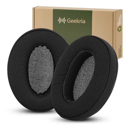 Geekria mesh fabric ear pads - geekria,