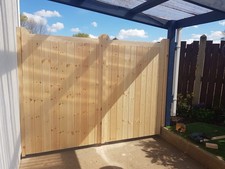 Wooden Driveway Gates Frame